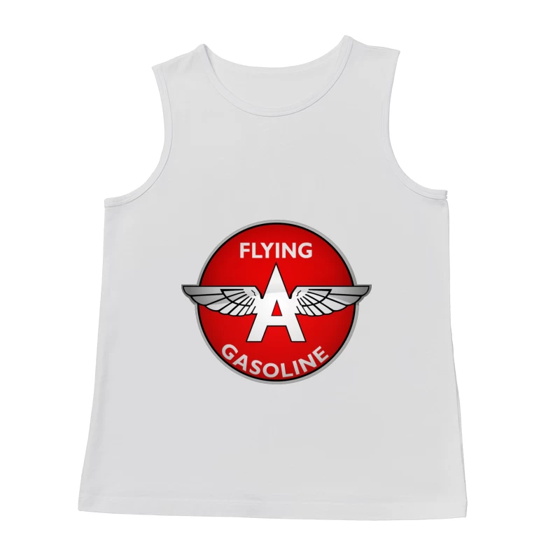 Vintage Flying A Gasoline Aviation Logo Male Tank Top