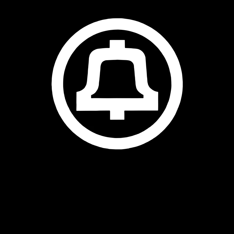 1969 Bell System Logo Throw Pillow