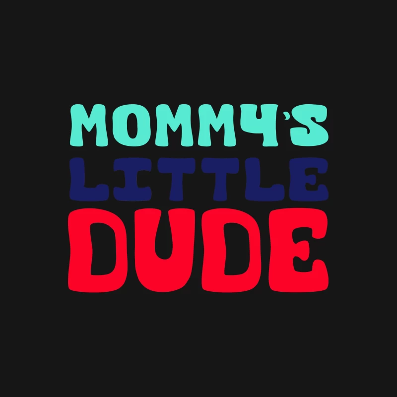 Mommy's Little Dude - Design mignon pour enfants Femme T-Shirt