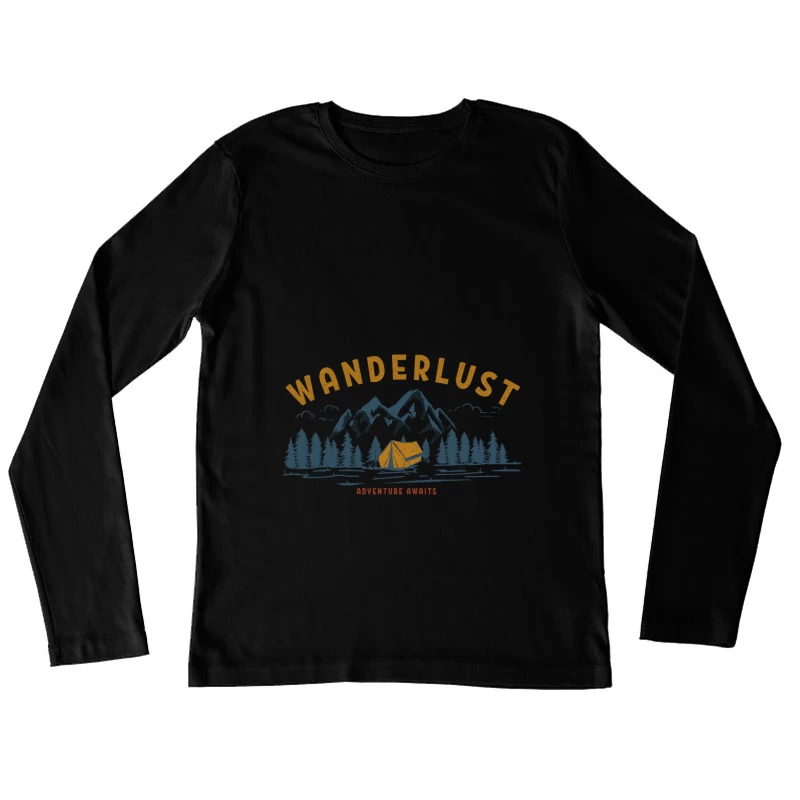 Abenteuer in der Wildnis Damen Langarm T-Shirt