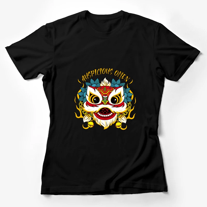 Vielversprechendes Omen Löwenkopf Damen T-Shirt