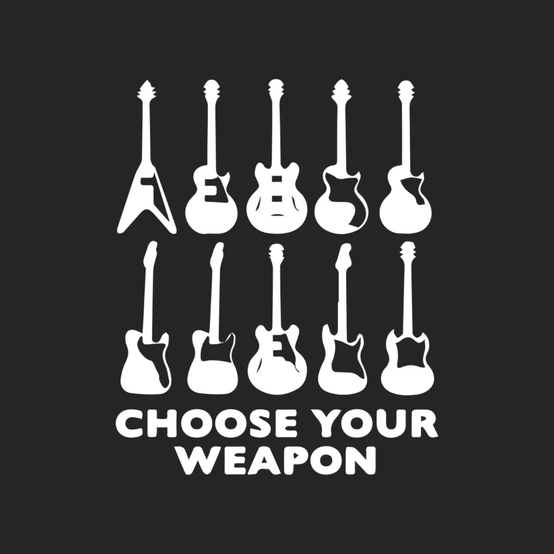 Choose Your Weapon funny Male Pullover Sweatshirt