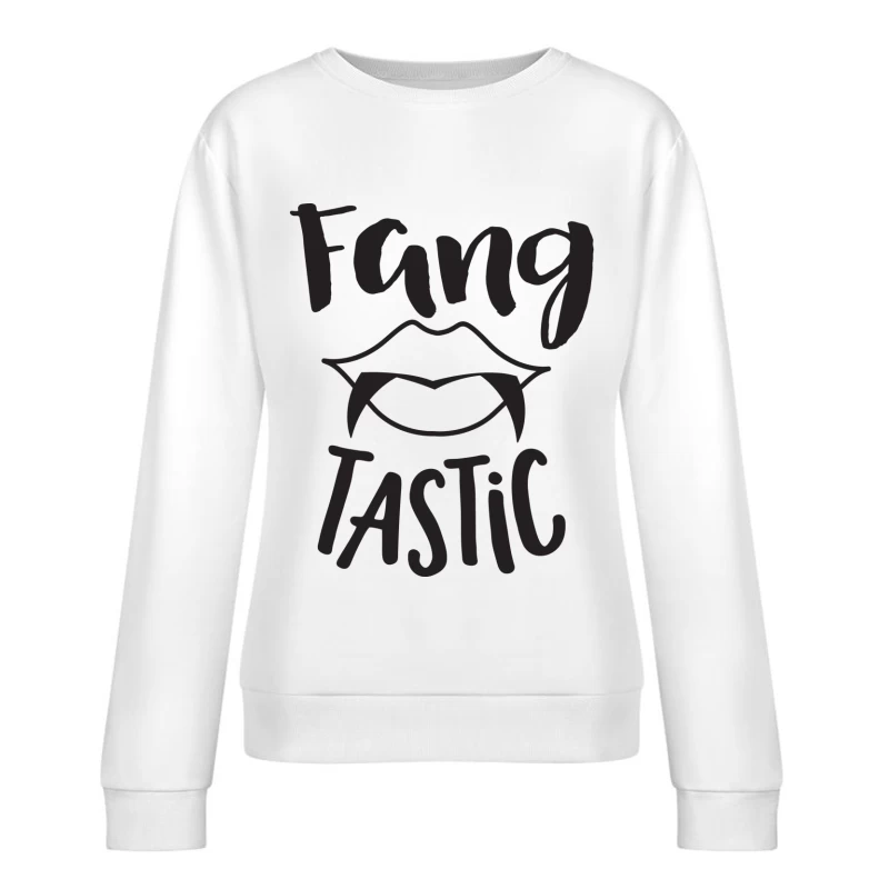 Motif de vampire fantastique Femme Sweat-shirt à enfiler