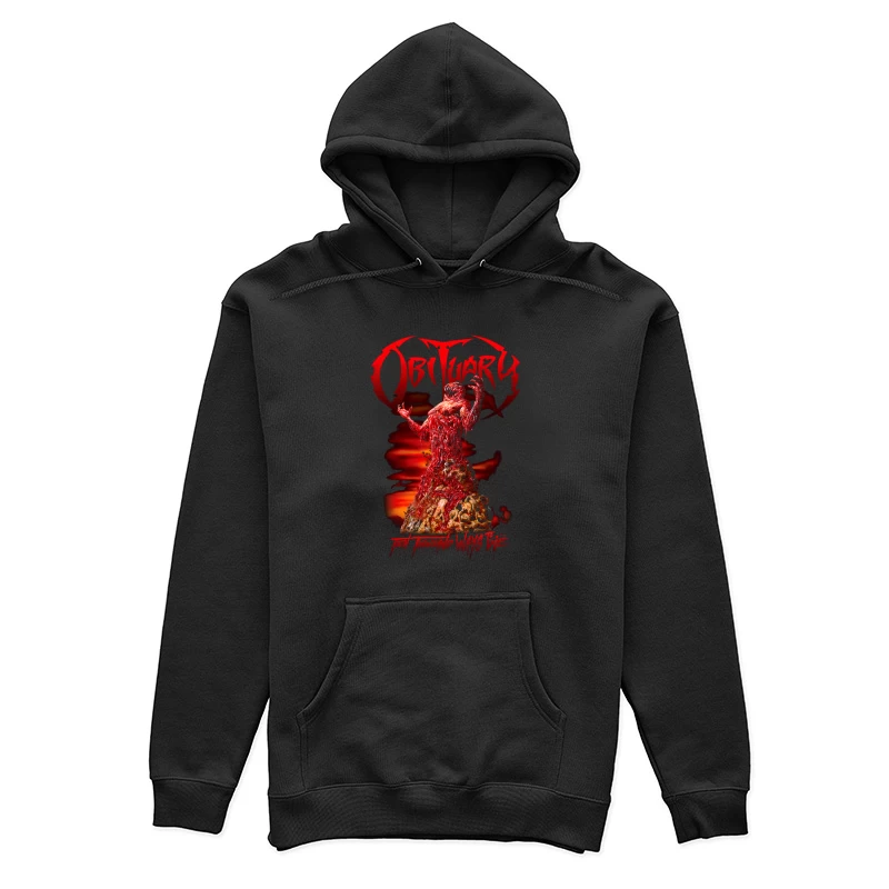 Obituary Ten Thousand Ways To Die Female Pullover Hoodie