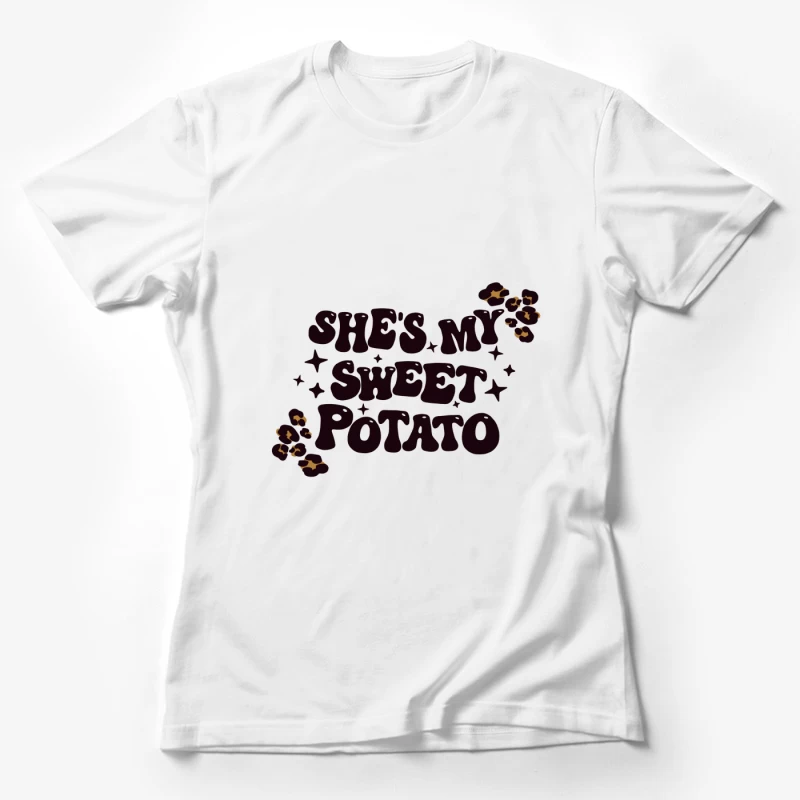Niedlicher Spruch mit Süßkartoffel-Motiv Damen T-Shirt