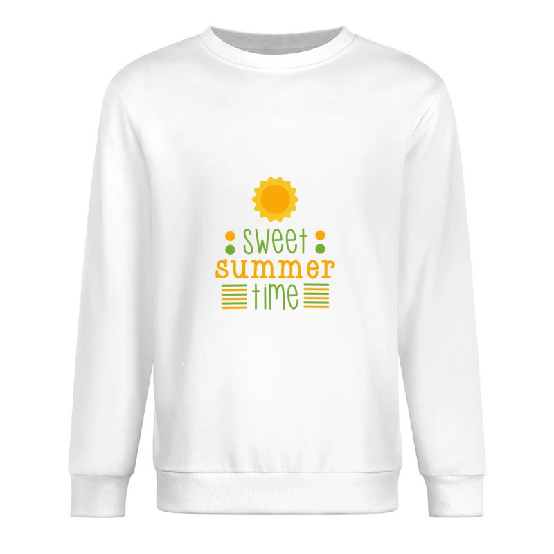 Design Été Doux avec Soleil Homme Sweat-shirt à enfiler