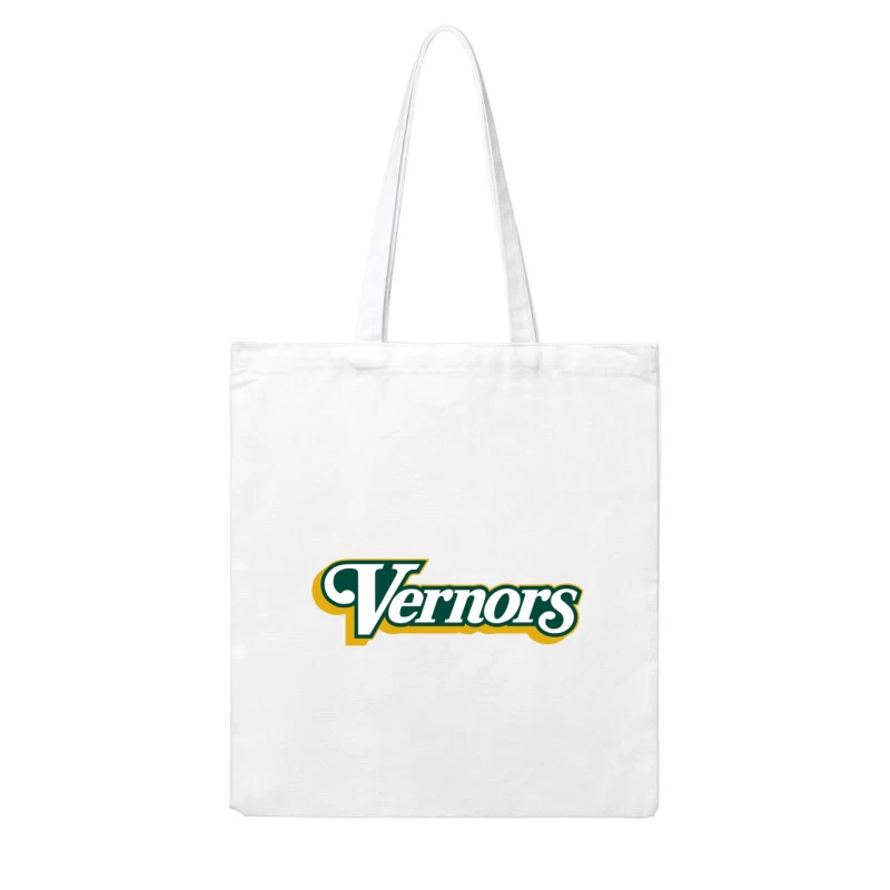 Vernors Ginger Ale Vintage Brand Logo Cotton Tote Bag