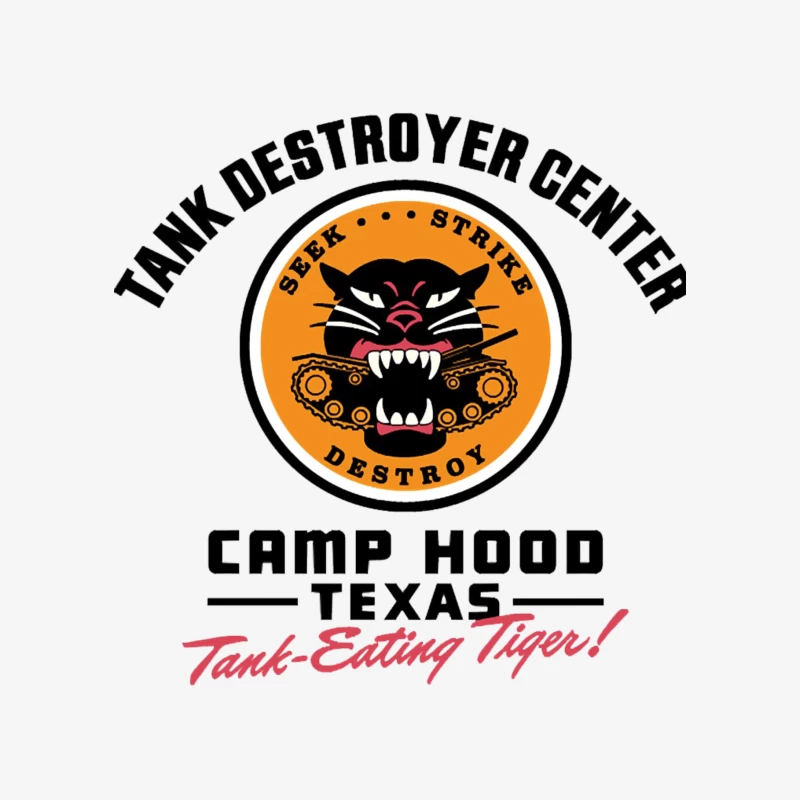 TANK DESTROYER CENTER Male Pullover Sweatshirt