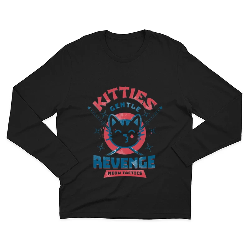 Douce Revanche des Chatons Homme Manches Longues T-Shirt