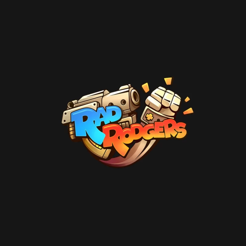 Rad Rodgers Logo mit Pistole und Faust Damen Langarm T-Shirt