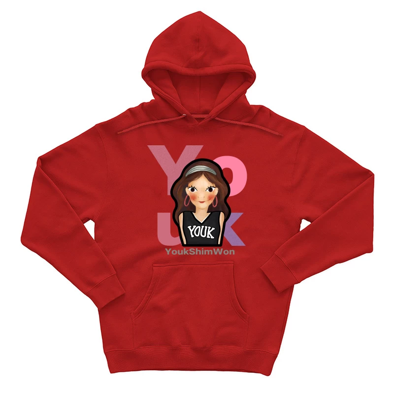 YoukShimWon Mode Illustration Herren Pullover Hoodie