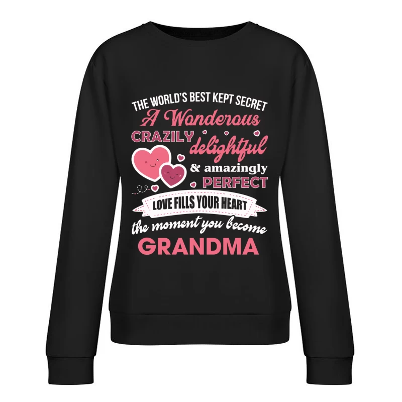 Le Secret Merveilleux d'une Grand-mère Femme Sweat-shirt à enfiler