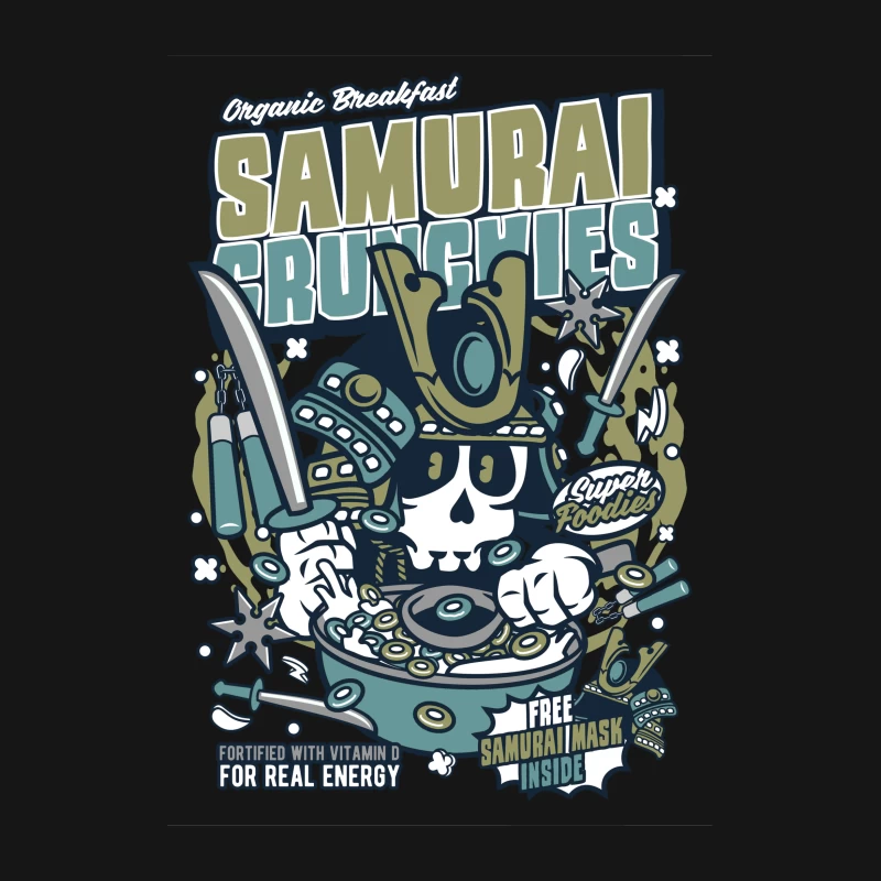 Céréales Samurai Crunchies pour les Super Foodies Femme T-Shirt