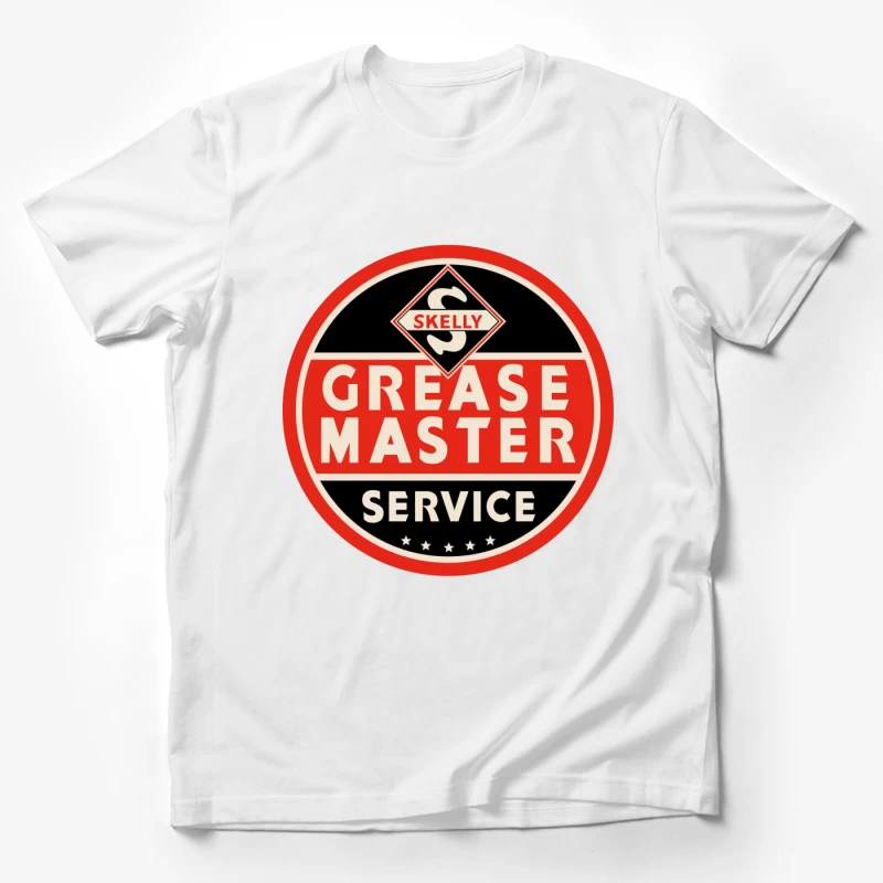 Vintage Skelly Grease Master Service Station Sign Male T-Shirt