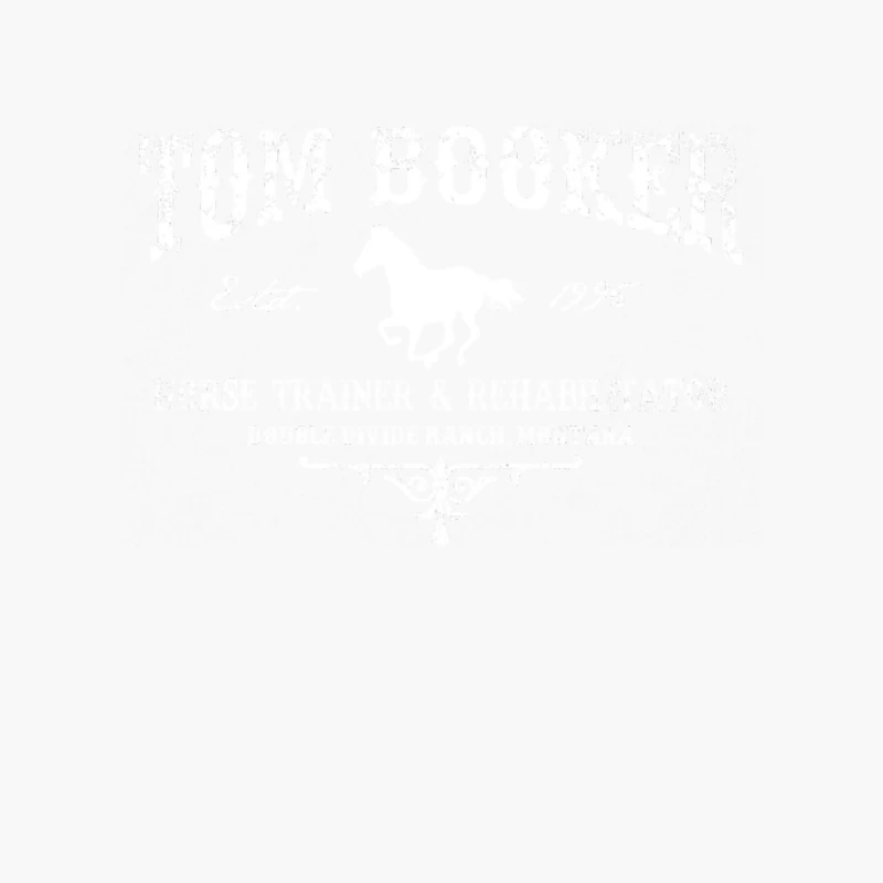 The Horse Whisperer, distressed Cotton Tote Bag