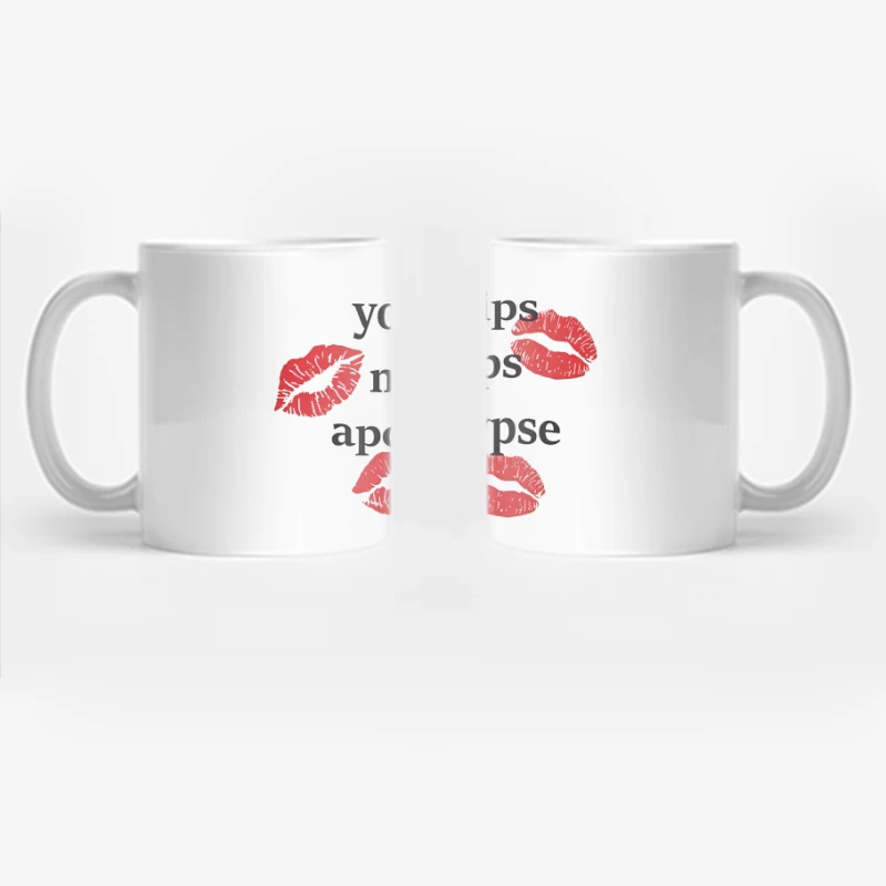 Cigarettes After Sex Lips Apocalypse Coffee Mug