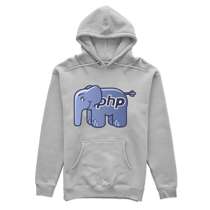 PHP Programming Language Elephant Mascot Logo Female Pullover Hoodie