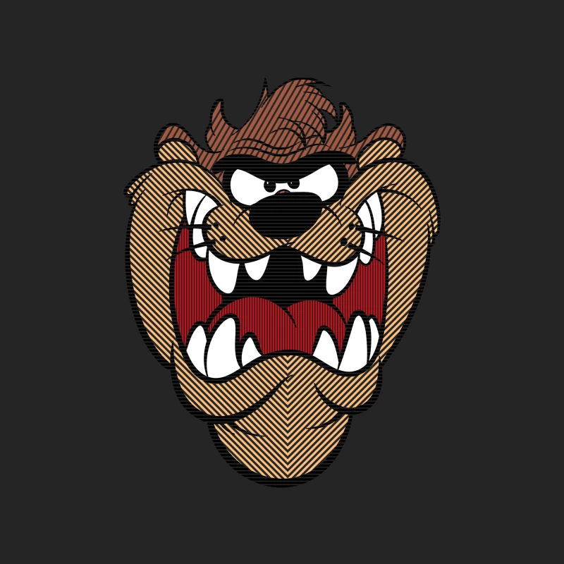 Taz the Tasmanian Devil Female Pullover Sweatshirt