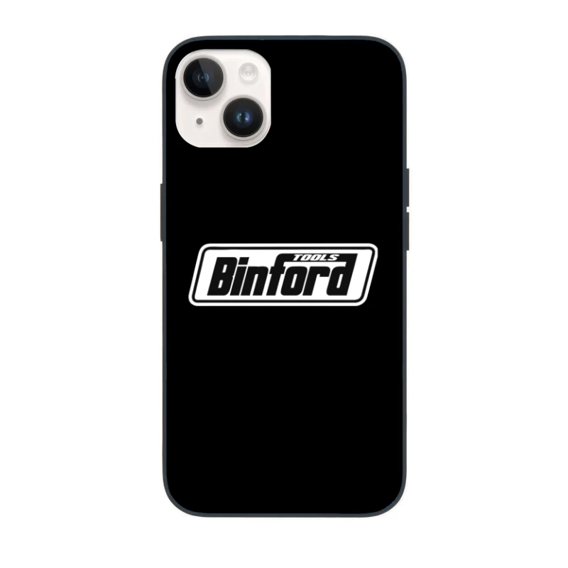 Binford Tools Black and White Company Logo iPhone Case