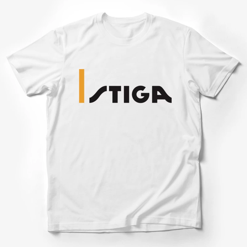 Stiga Sports Equipment Brand Logo Male T-Shirt