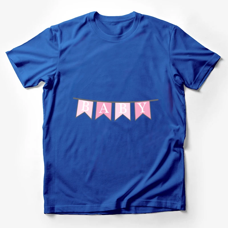 Banderole de Fête pour Bébé en Rose Homme T-Shirt