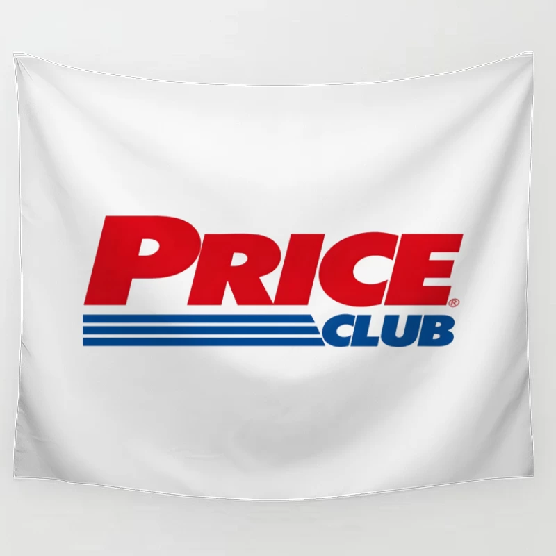 Price Club Retail Company Logo Tapestry