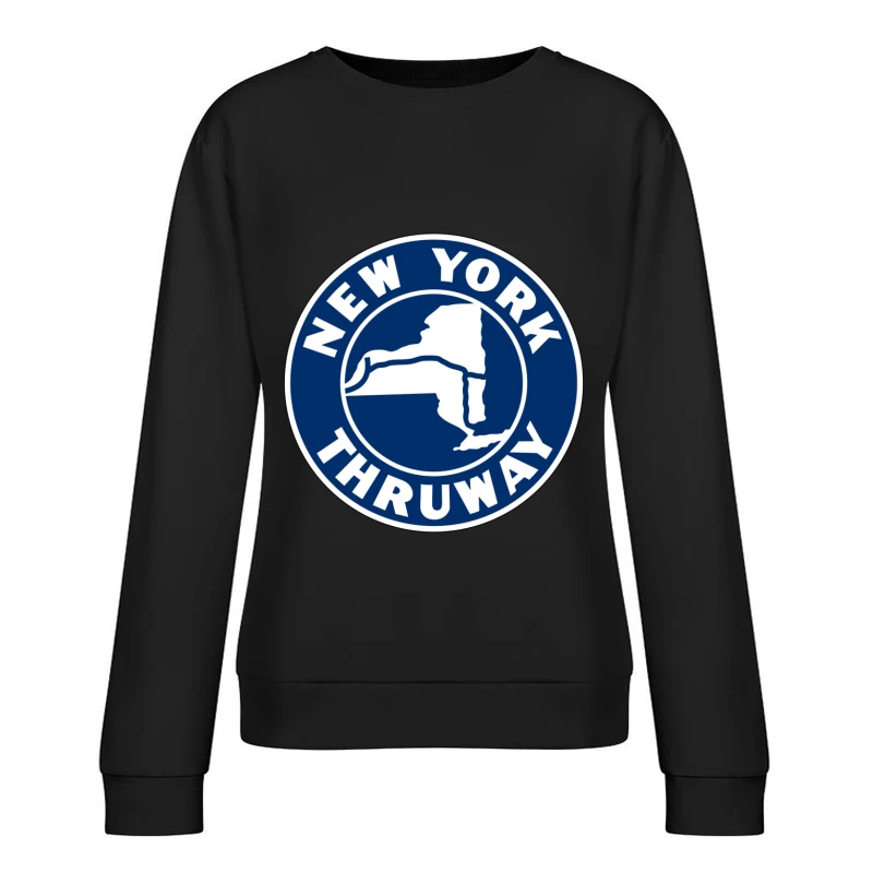 New York State Thruway NYS Female Pullover Sweatshirt