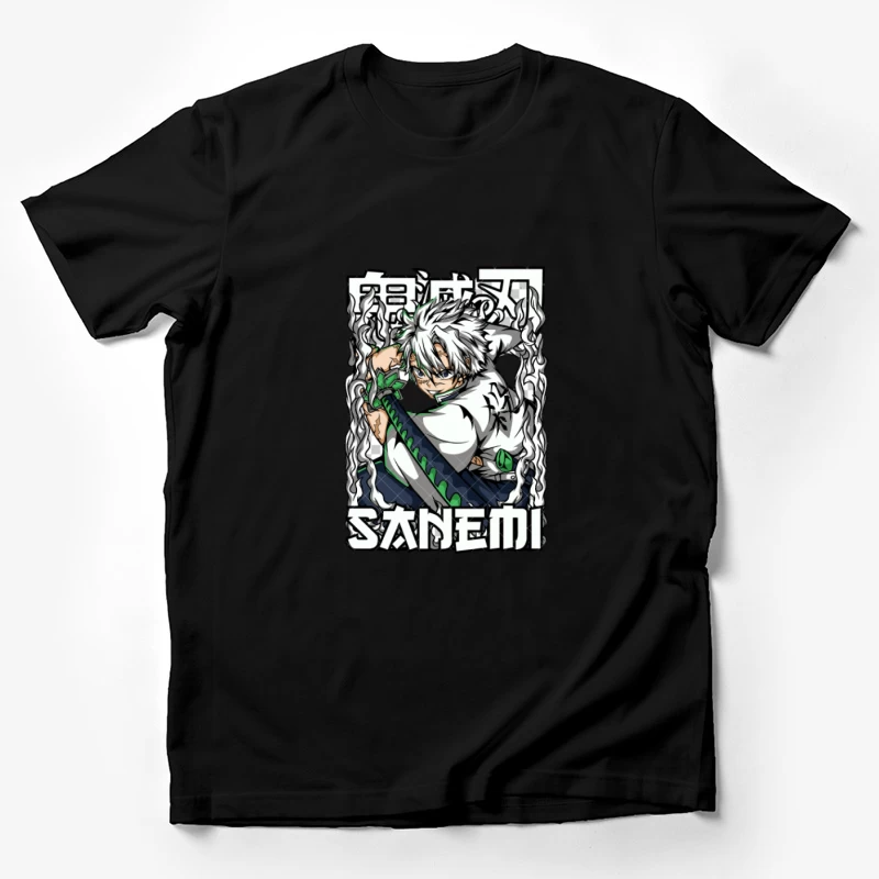 Sanemi Charakterdesign mit Schwert Herren T-Shirt