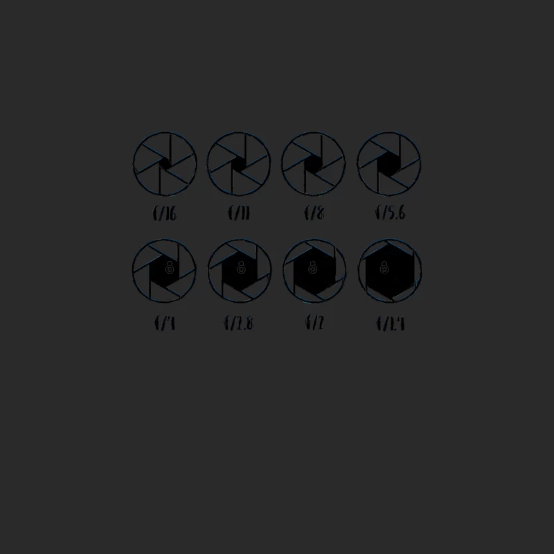 F-Stops  Camera Lover Baseball Cap