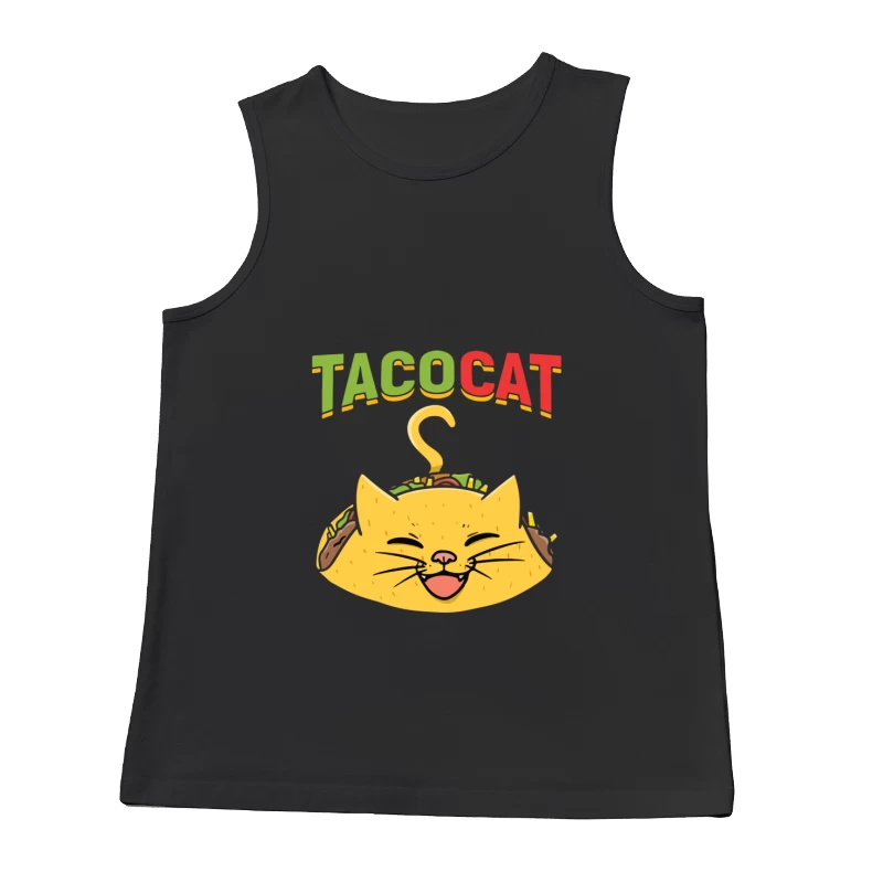 Illustration de chat taco mignon Homme Débardeur