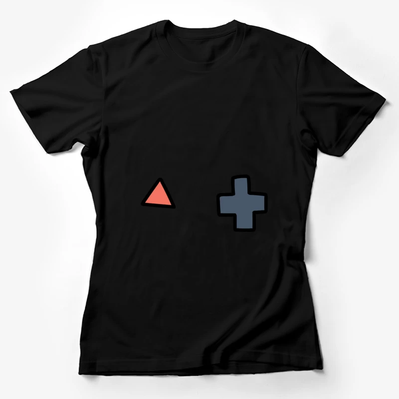 Formes géométriques colorées Femme T-Shirt