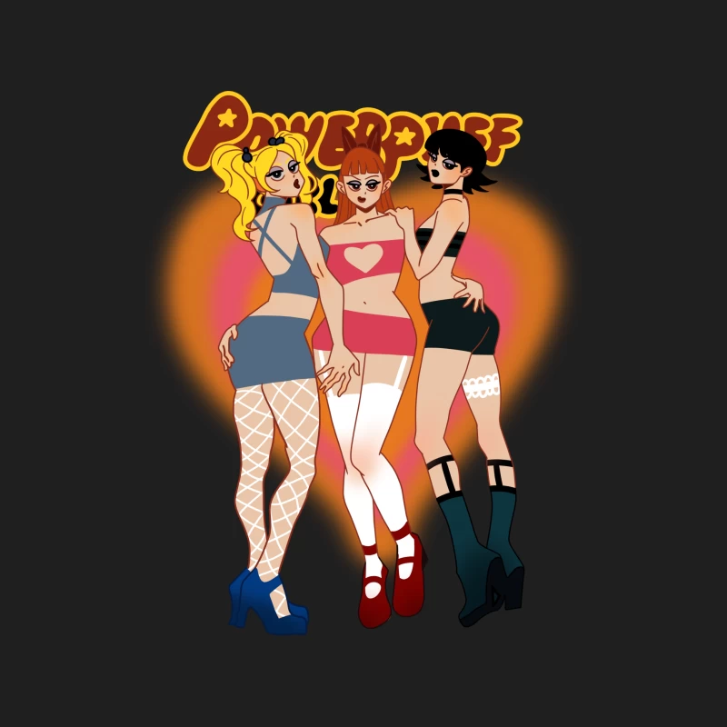 Stilvolle Powerpuff Girls Herren Tanktops