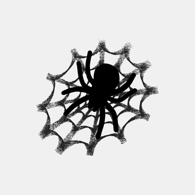 Spinne im Netz Design Herren Tanktops