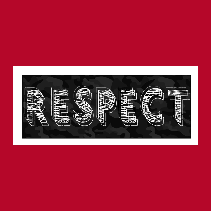 Respect Design Desk Mat