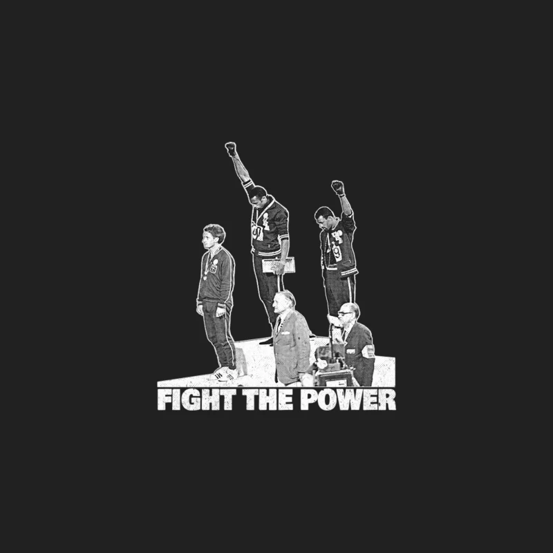 Fight The Power  Faded Style Vintage Design Bucket Hat