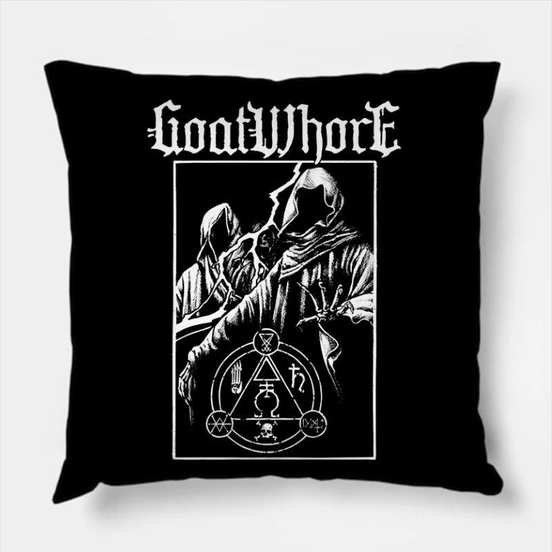 Goatwhore Dead Throw Pillow