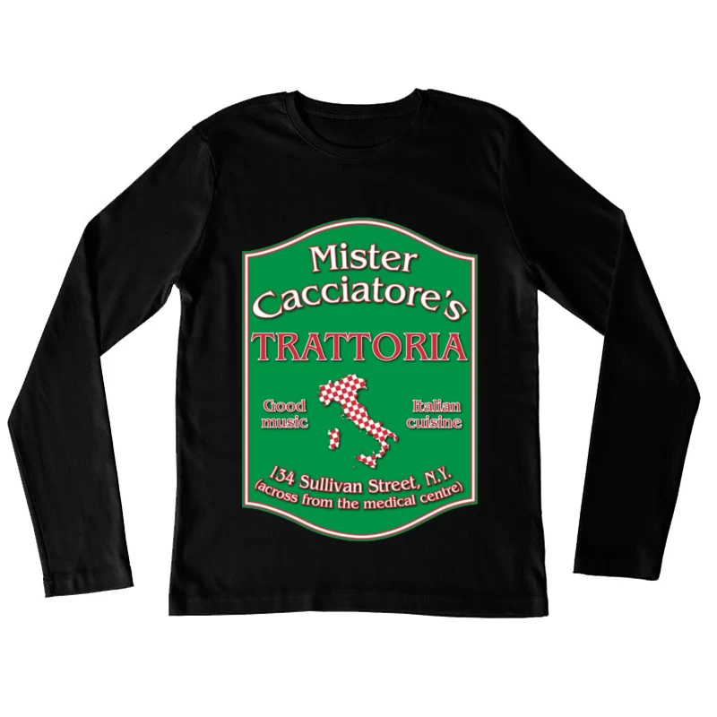 Mister Cacciatore's Female Long Sleeve T-Shirt