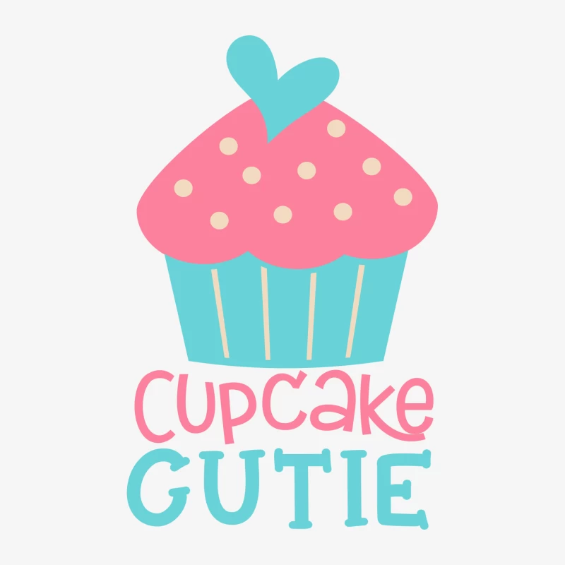 Motif mignon de cupcake Homme Manches Longues T-Shirt
