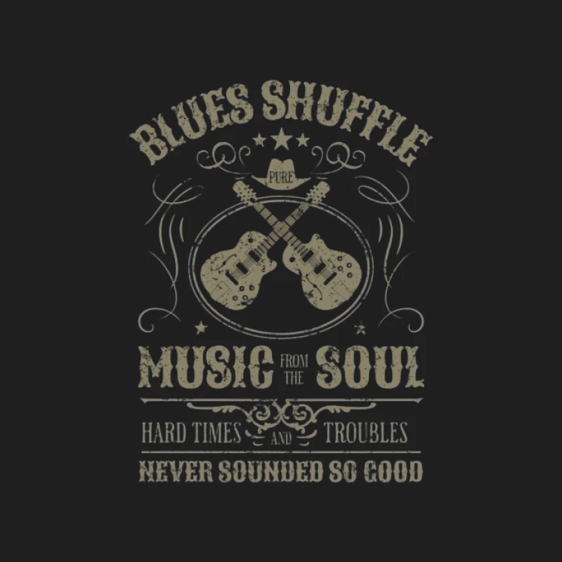 Blues Shuffle Musikdesign Herren Tanktops