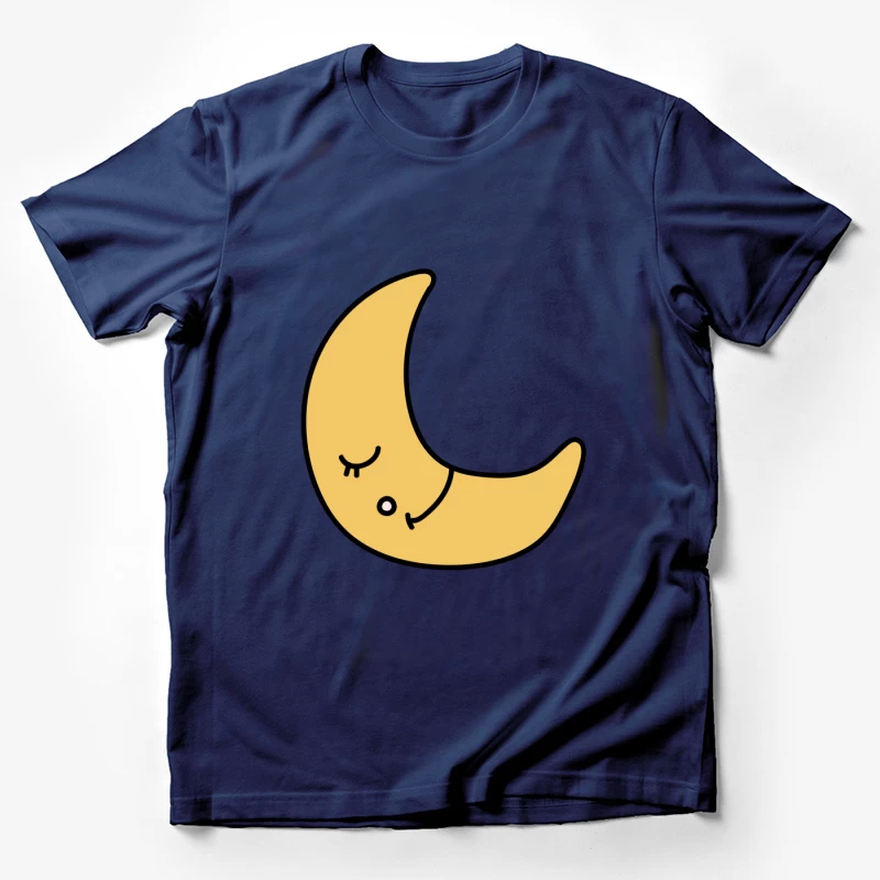 Croissant de Lune Endormie Homme T-Shirt
