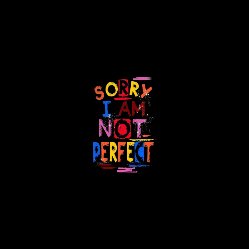 Apology for Imperfection Desk Mat