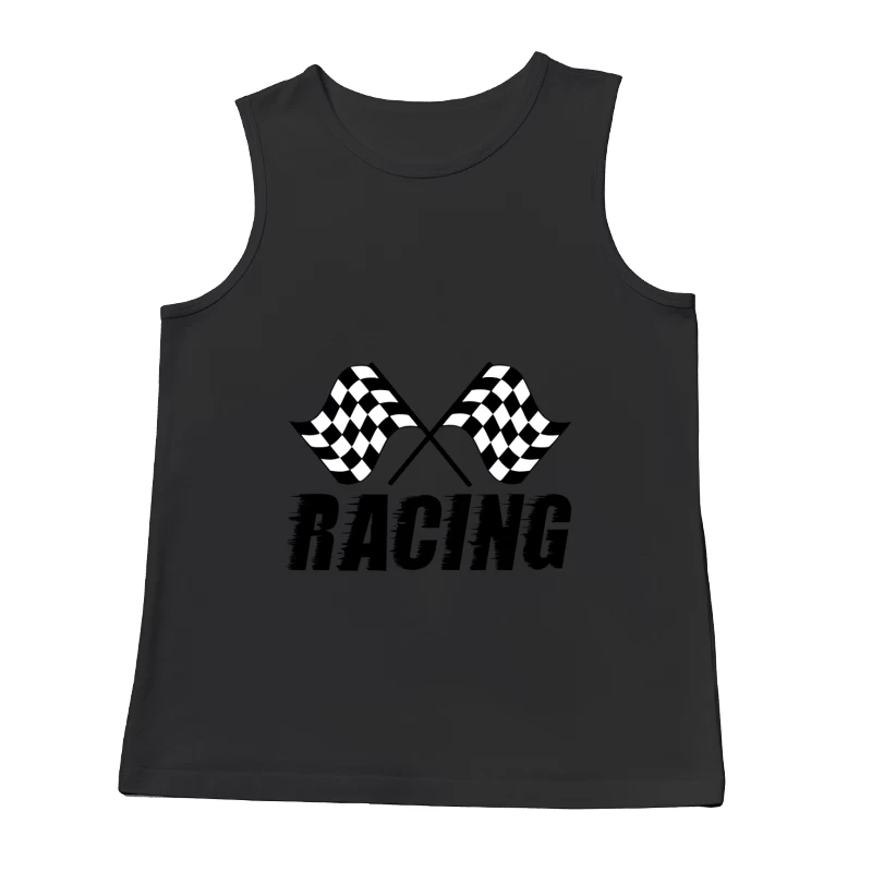 Rennflaggen Emblem Herren Tanktops