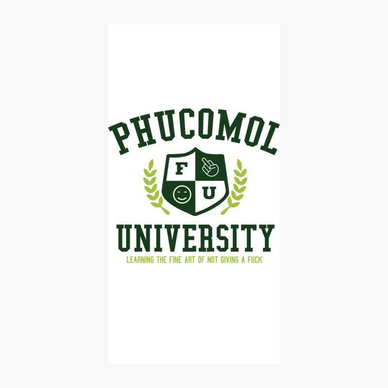 PHUCOMOL UNIVERSITY iPhone Case