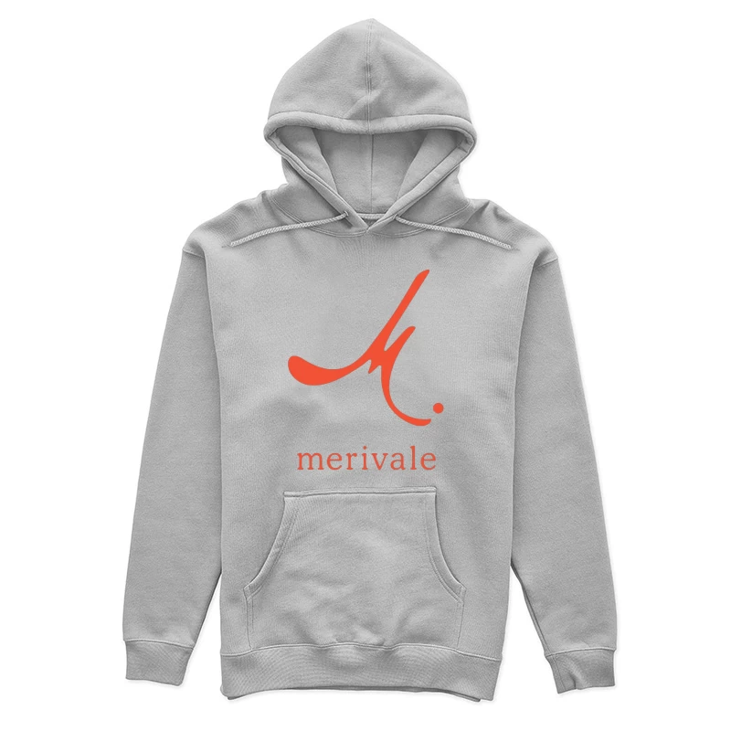 Merivale Hospitality Group Minimalist Red Logo Design Female Pullover Hoodie