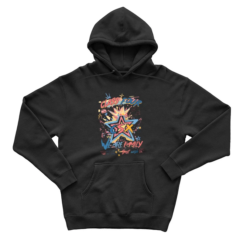 Oeuvre d'art graffiti créative pour la classe 4 Homme Sweat à capuche