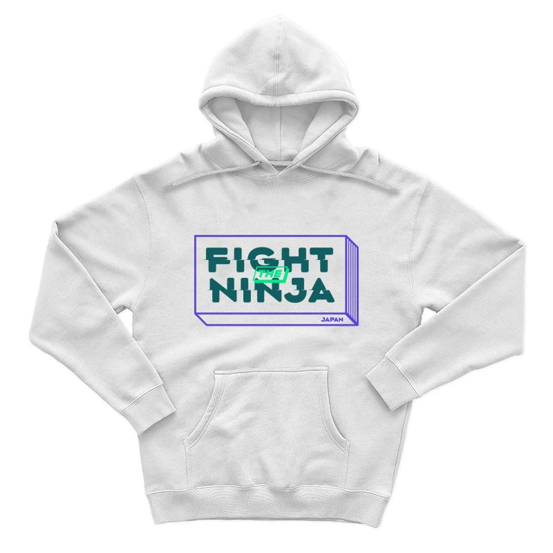 Kampf gegen den Ninja Logo Design Herren Pullover Hoodie