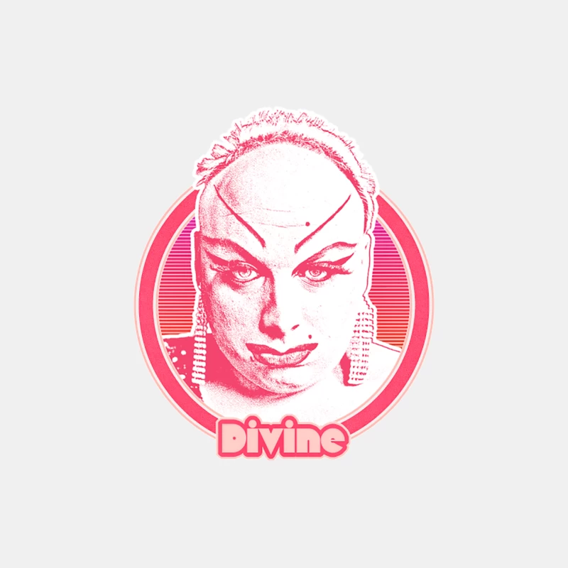 Divine  80s Style Retro Fan Art Design Male Tank Top