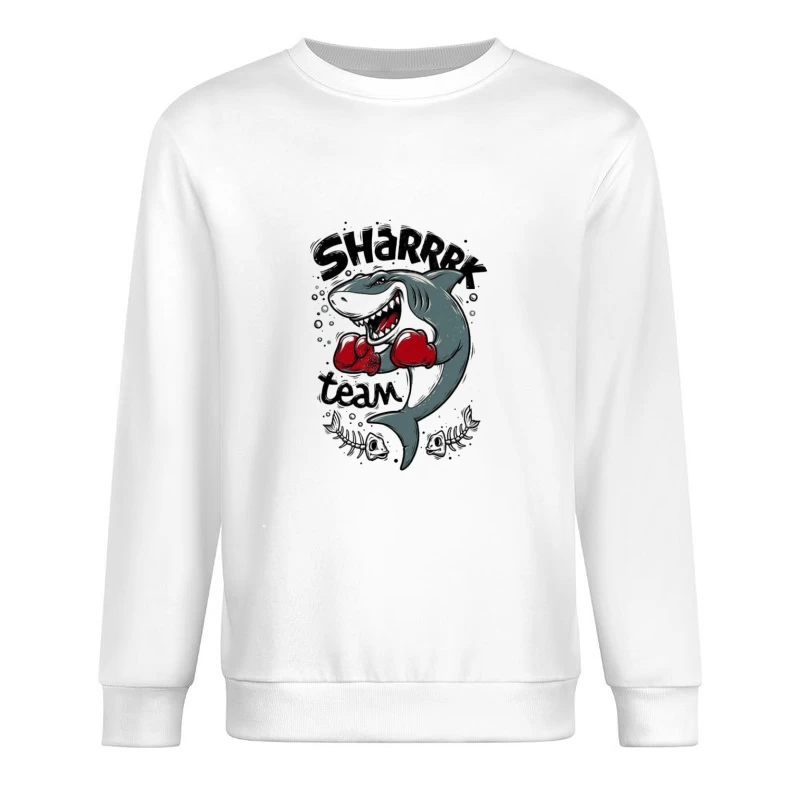 Boxender Hai Team-Logo Herren Pullover Sweatshirt