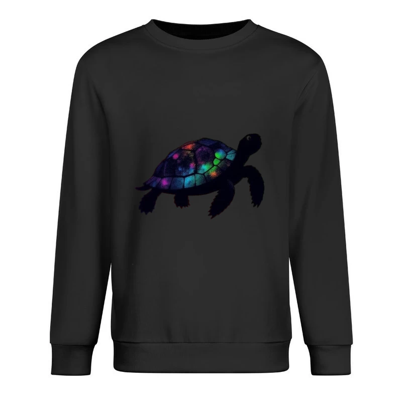 Galactic Turtle Male Pullover Sweatshirt