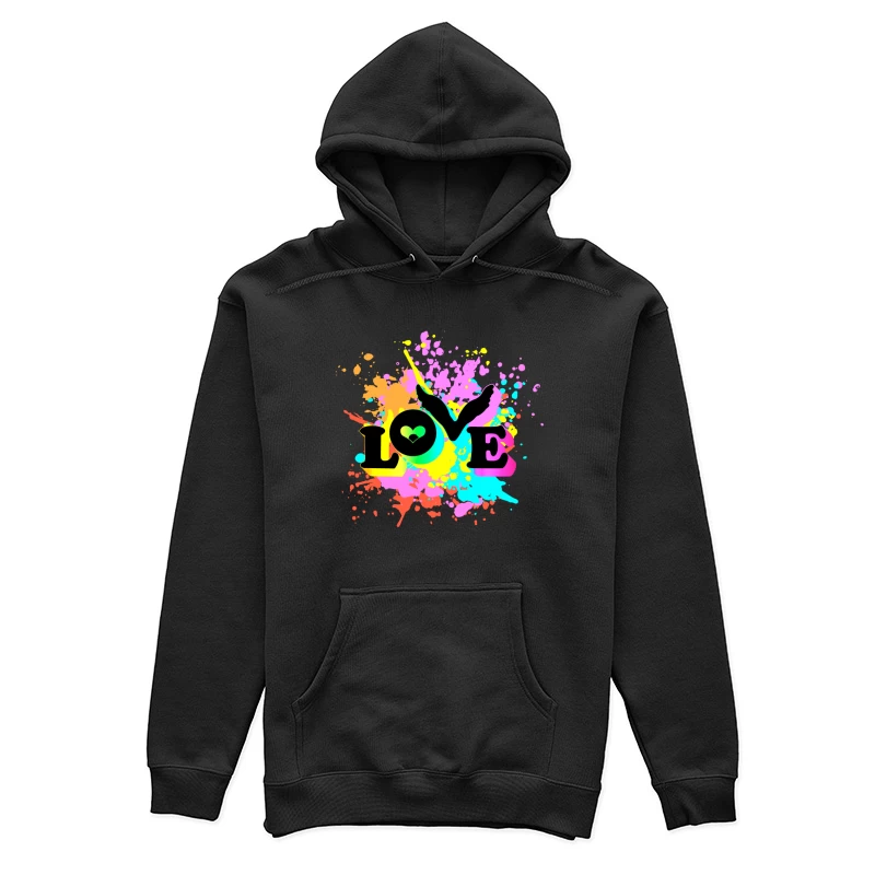 Coldplay Love Colorful Female Pullover Hoodie